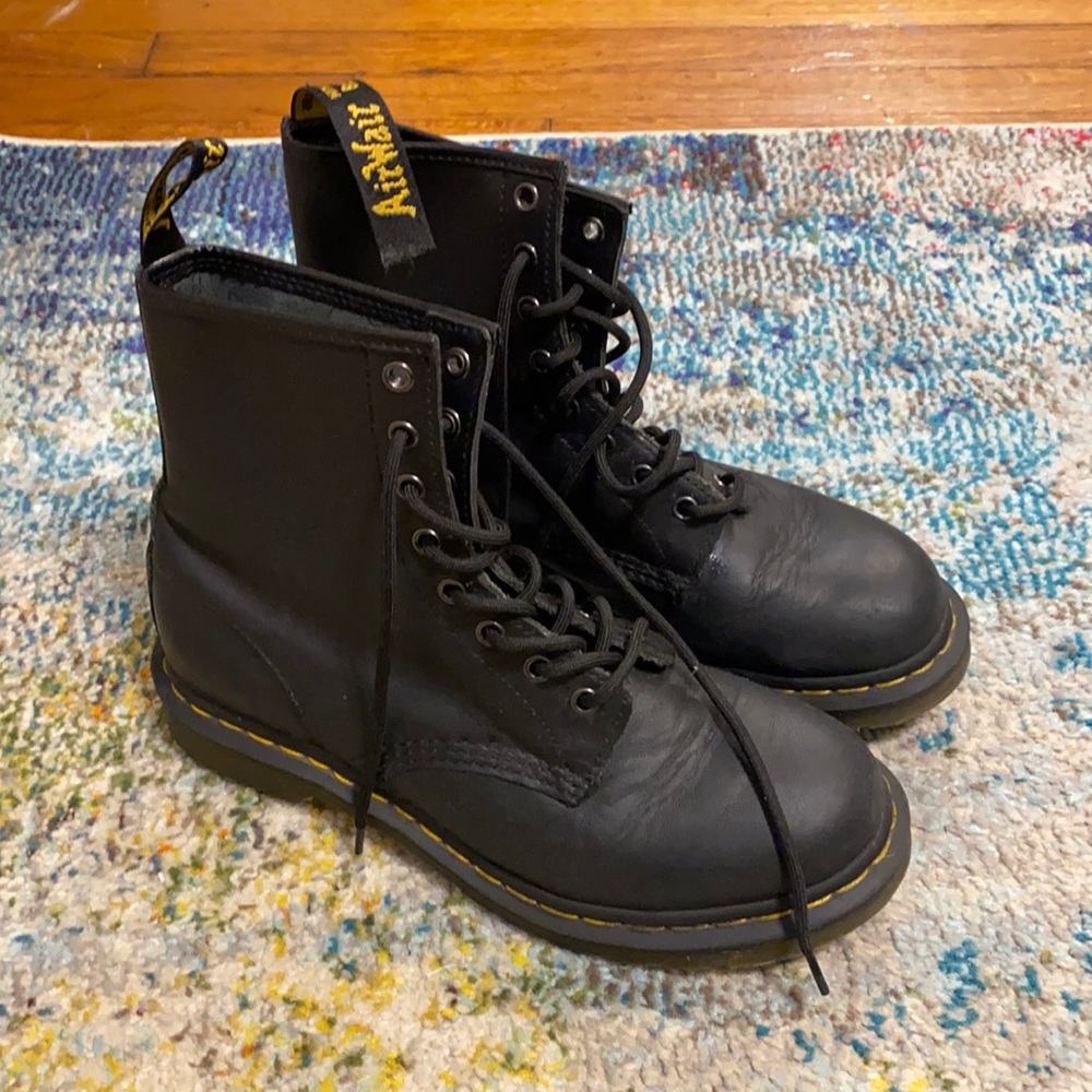 Black Dr. Marten Boots
